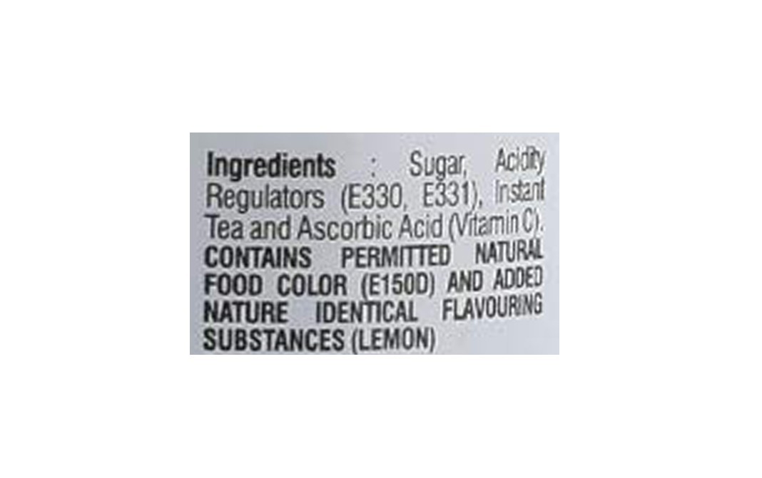 Fric Bergen Iced Tea Lemon premix    Glass Bottle  100 grams